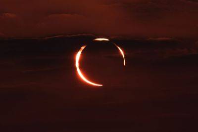 A 'Ring of Fire' Eclipse Will Be Visible Across the U.S. This Weekend — What to Know - travelandleisure.com - Brazil - Mexico - state Nevada - state Maine - state Texas - Colombia - Guatemala - Belize - state Oregon - state Arizona - state Utah - Nicaragua - Honduras - state New Mexico