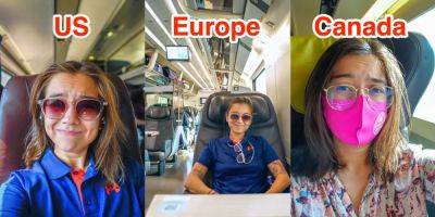 I've spent 100 hours on trains in the US, Canada, and Europe. I found that trains abroad are more comfortable. - insider.com - Germany - Austria - Italy - Switzerland - Usa - Canada - city Baltimore - county Miami - state New York - county Falls - county Niagara - city Québec