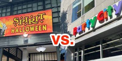 I shopped for Halloween supplies at Party City and Spirit Halloween. The costume selection was better at Spirit, but Party City reigns supreme for party supplies. - insider.com - city And