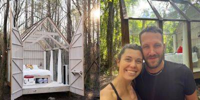 A couple's 80-square-foot tiny home on Airbnb is made almost entirely of glass so guests can sleep under the stars. Take a look. - insider.com - Georgia