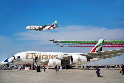 Dubai Airshow, Day 1: Over 200 new aircraft ordered - skift.com - Turkey - Jordan - city Dubai