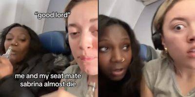 Terrible flight turbulence compelled 2 strangers to bond. They survived the bumpy ride with whiskey and TikTok. - insider.com - city New York - state New Jersey - city Newark - state South Carolina - county Greenville