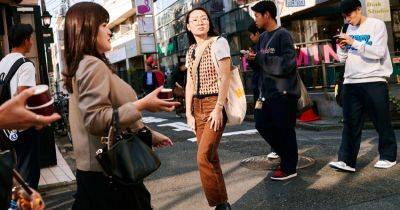 Plaids, Corduroy, Kogal: Autumn Arrives in Tokyo - nytimes.com - city Paris - Japan - New York - city Tokyo
