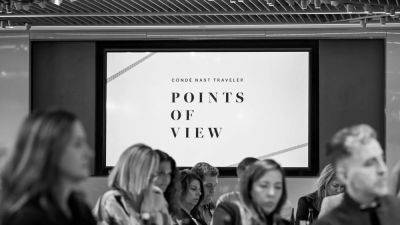 Condé Nast Traveler's Sixth Annual Points of View Summit Tackled AI, Brand Loyalty, and More - cntraveler.com - Spain - Italy - Britain - Usa - China - India