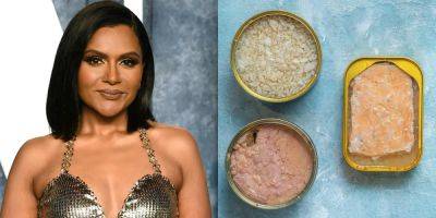 Fans are concerned that Mindy Kaling's canned salmon salad is going to stink up the plane - insider.com