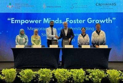 ENVIRONMENT MINISTRY SIGNS MOU WITH CROSSROADS MALDIVES BY S HOTELS AND RESORTS - breakingtravelnews.com - Maldives - county Centre