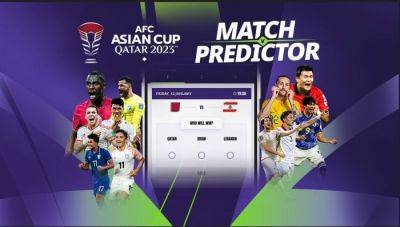 AFC ASIAN CUP Join the AFC Asian Cup Qatar 2023™ Match Predictor now to win exclusive prizes - breakingtravelnews.com - Qatar