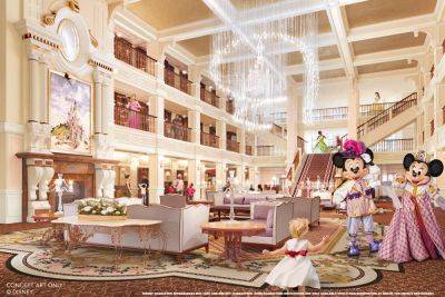 Sneak peek: First look at Disneyland Paris' royally reimagined 5-star hotel - thepointsguy.com - Usa - county Stone