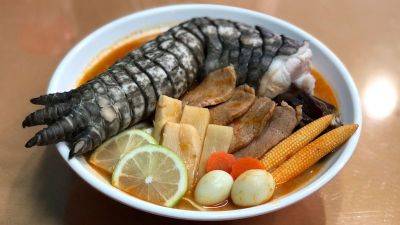 Crocodile ramen is Taiwan’s latest food fad - edition.cnn.com - Japan - Taiwan - city Taipei