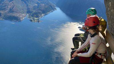 Towering sea cliff in Norway opens jaw-dropping tourist route - edition.cnn.com - Norway - Italy - Britain