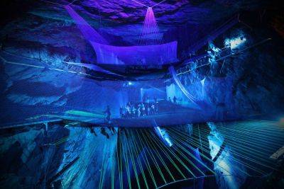 A giant underground trampoline has opened in a cave in Wales - roughguides.com - France - Britain