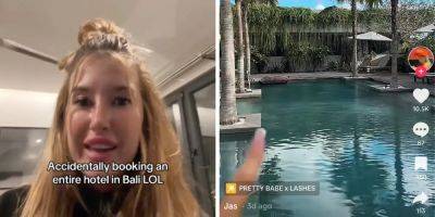 A TikToker booked a lavish Airbnb in Bali for a family vacation — but after arrival, she realized she accidentally reserved an entire hotel - insider.com