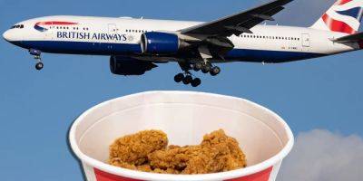 Passengers on board a 12-hour British Airways flight were fed a single piece of KFC chicken each after a catering error - insider.com - Bahamas - Britain - city Nassau - Turks And Caicos Islands