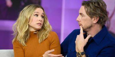 Kristen Bell and Dax Shepard spent $600 on pillows and blankets so their family could sleep in the Boston airport after their flight was delayed. Then, they said they were kicked out of the airport. - insider.com - city Boston