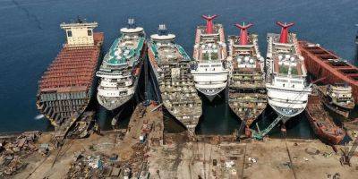 Beyond the cruise ship graveyard: How old cruise boats get a second life as hotels, shelters, and artificial reefs - insider.com - Usa - city New York - state California - Turkey - Qatar - India - Ukraine - county Bay - county George - state Delaware - city Dubai - city Doha, Qatar - city Chesapeake, county Bay