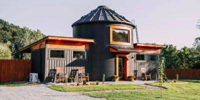 An Ohio couple spent $100,000 to build a 500-square-foot tiny home out of a grain silo - insider.com - state Ohio - county Hill