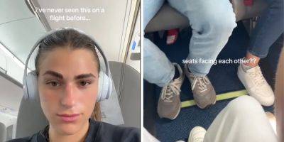A viral TikTok shows airplane seats that face each other and viewers are horrified: 'New fear unlocked' - insider.com - France - Sweden