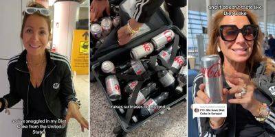 Reality TV star Jill Zarin packed a suitcase full of Diet Coke for her Europe vacation, worried she wouldn't find her favorite soda - insider.com - Croatia - Greece - Italy - Britain - Usa - New York - state Indiana