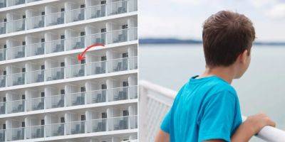 A photo appears to show 2 kids sitting on a cruise ship's balcony railings, and people on the internet are calling for the parents to be banned - insider.com - Bahamas