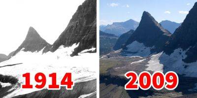 Photos show how drastically Montana's Glacier National Park has changed since the 1900s - insider.com - county Park - state Montana