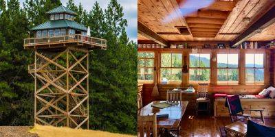 A couple rents its 40-foot-tall fire tower on Airbnb for over $257 a night — over 1,600 are on the waitlist for the property's 65 spots - insider.com - city Portland - state Oregon