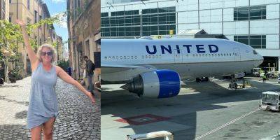 A United Airlines passenger was furious at being stuck on a plane for 7 hours before her flight was canceled. She never expected to go viral. - insider.com - Italy - Usa - state Connecticut - state New Jersey - city Newark