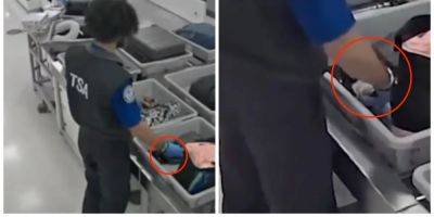 New surveillance footage appears to show TSA agents stealing money from passengers as they pass through airport security - insider.com - county Miami-Dade