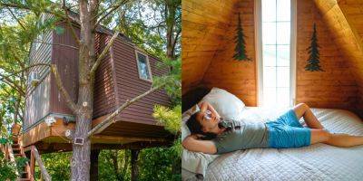 I backpacked across Canada for a week and spent one night in a treehouse in wine country. It was the most relaxing part of my trip. - insider.com - New York - Canada - county Ontario - state New York - county Falls - county Niagara - city Québec