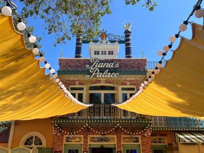 1st look at the new Tiana's Palace restaurant in Disneyland - thepointsguy.com - France - county Park - city New Orleans - state California - state Florida