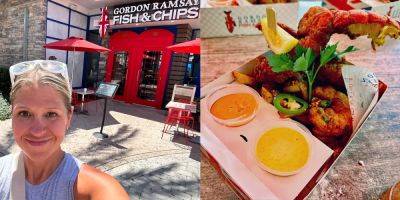 My family spent $93 on lunch at Gordon Ramsay's fish-and-chips chain in Orlando, and it was worth it for the fried lobster alone - insider.com - city Las Vegas - state Florida - city Orlando, state Florida