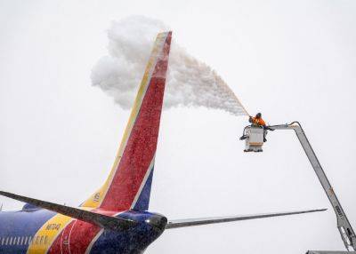 Cancellations Mount at NYC and DC Airports Due to Winter Storm - skift.com - Usa - city Denver - city Boston - county Dallas - Washington, area District Of Columbia - area District Of Columbia - city Chicago - city Newark - city Fort Worth - county Worth