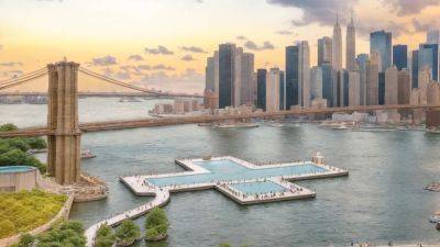 A New Floating Pool Will Reclaim NYC's Rivers For Public Swimming - cntraveler.com - Switzerland - Usa - New York - city New York - state Texas - county Creek