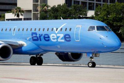Breeze Just Announced 11 New Routes — and Is Running a $39 Flight Sale to Celebrate - travelandleisure.com - Los Angeles - state Colorado - state California - county San Diego - Hartford - city Cincinnati - city Jacksonville - city Tampa - city Pittsburgh - state Alabama - city Raleigh - city Providence - county Norfolk - county Durham - county Mobile - Denver, state Colorado - state South Carolina - county Greenville