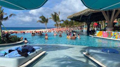 Royal Caribbean's Hideaway Beach: Not exactly a quiet nook, but kid-free - travelweekly.com - Bahamas