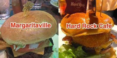 I ordered the same meal at Hard Rock Cafe and Margaritaville. While Hard Rock's food was better, I'd only go back to Margaritaville. - insider.com - city New York
