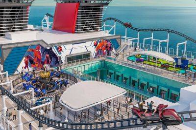 New Disney cruise ship to set sail with the longest rollercoaster at sea and other 'firsts' - thepointsguy.com - Italy - Singapore