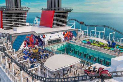 Disney's Adventure Cruise Ship Will Have the Longest Roller Coaster at Sea, Adults-only Spaces, Themed Suites, and More - travelandleisure.com - Italy - Singapore - city Singapore