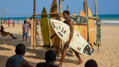 In Western Ghana, Locals Are Reclaiming Their Surf Scene - cntraveler.com - Germany - Britain - Nigeria - Senegal - city Sandy - Ghana - city Accra