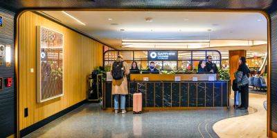 I went to Chase's new airport lounge and couldn't believe I could get in for free without the travel credit card - insider.com - city Hong Kong - city Boston