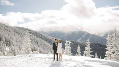 How We Pulled It Off: A Snowy Aspen Wedding Outdoors - cntraveler.com - Usa - China - Mexico - Canada