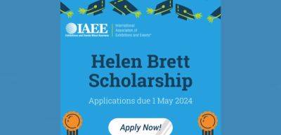 IAEE now accepting Helen Brett Scholarship applications submission, deadline is 1 May 2024 - traveldailynews.com - city Athens
