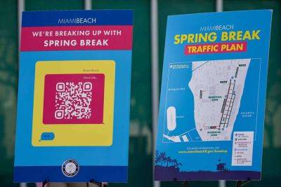 Miami Beach Launches 'Anti-Spring Break' Campaign, Plans to Strictly Enforce Rules and Security Checks - travelandleisure.com - state Florida - Panama - city Miami Beach - city Daytona Beach