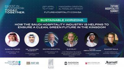 Sustainable Horizons: how the Saudi hospitality industry is helping to ensure a clean, green future - breakingtravelnews.com - Greece - Usa - Saudi Arabia - Cyprus - Pakistan - county Summit
