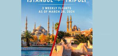 Turkish Airlines resumes flying to Tripoli, the capital of Libya - traveldailynews.com - Turkey - Libya
