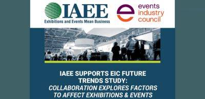 IAEE supports EIC Future Trends Study - traveldailynews.com