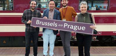 First ever direct passenger rail service between Prague and Brussels - traveldailynews.com - Eu - Belgium - Czech Republic - city Brussels - city Prague