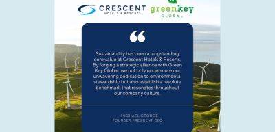 Crescent Hotels & Resorts announces partnership with Green Key Global during Earth Month - traveldailynews.com - Usa - Canada - state Virginia - city Athens