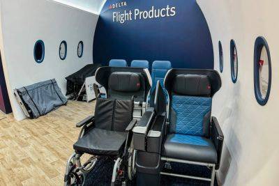 Delta demonstrates new seat concept, larger lavatory for passengers who use wheelchairs - thepointsguy.com - Germany - city Atlanta
