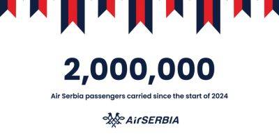 Air Serbia carries two million passengers since start of 2024 - traveldailynews.com - Usa - Canada - Serbia - North Korea