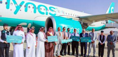 Flynas clebrates first direct flight between Riyadh and El-Alamein - traveldailynews.com - Saudi Arabia - Egypt - city Riyadh - city Jeddah